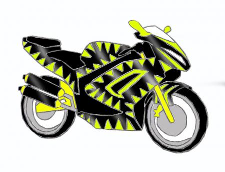 Honda CBR Black Rod