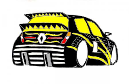 Renault Clio II V6 Sport Dark Rod